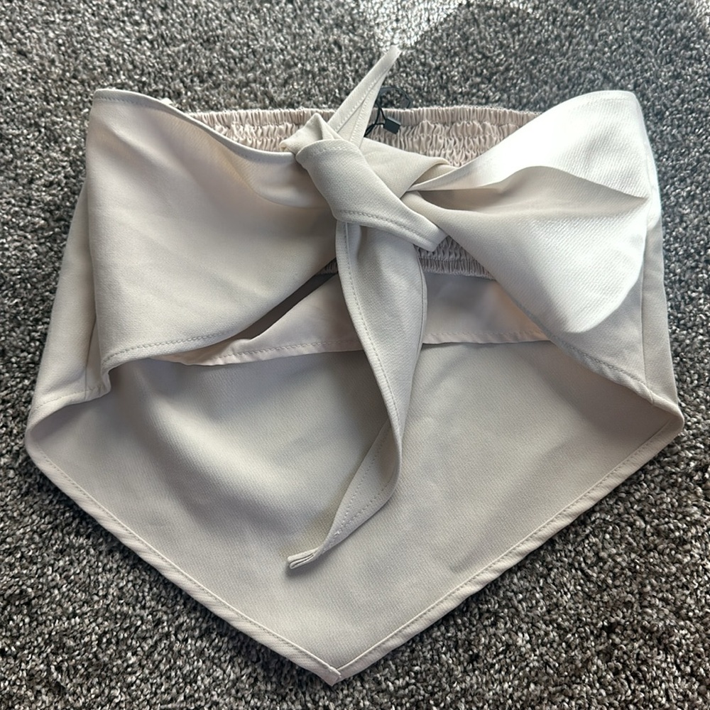 Zara crème Bandau top